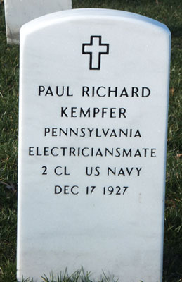 Paul Richard Kempfer marker