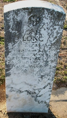 James Henry Long, Jr. marker