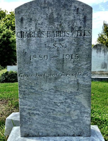 Charles Harris Wells marker