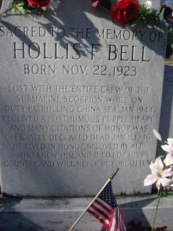 Hollis Fields Bell marker