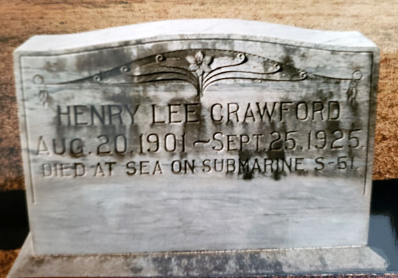 Henry Lee Crawford - marker