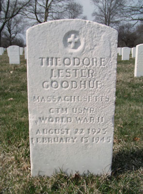 Theodore Lester Goodhue marker