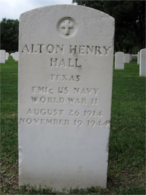 Alton Henry Hall marker