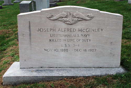 Joseph Alfred McGinley marker