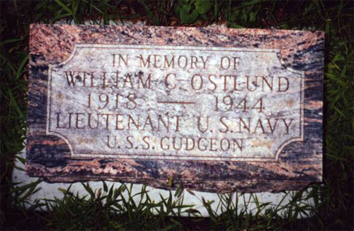 William Conrad Ostlund marker